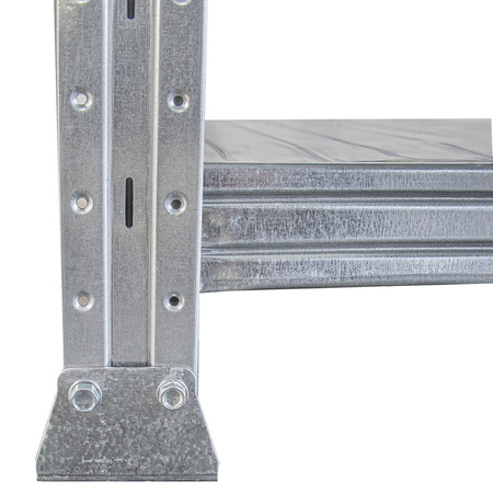 Regał metalowy cynkowany magazynowy  200 x 60 x 103 cm 120 kg/ poziom VPC01