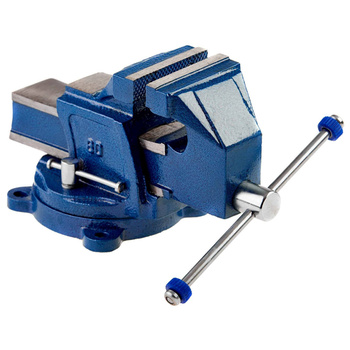 Imadło obrotowe, warsztatowe, ślusarskie, żeliwne VIM 150