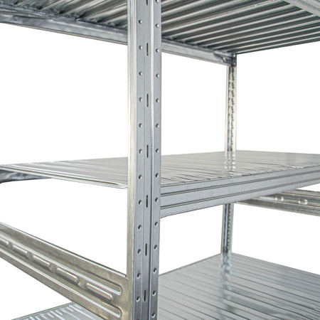 Regał metalowy cynkowany magazynowy  200 x 60 x 103 cm 120 kg/ poziom VPC01