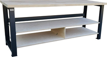 Stół roboczy duży z półkami DP 2041