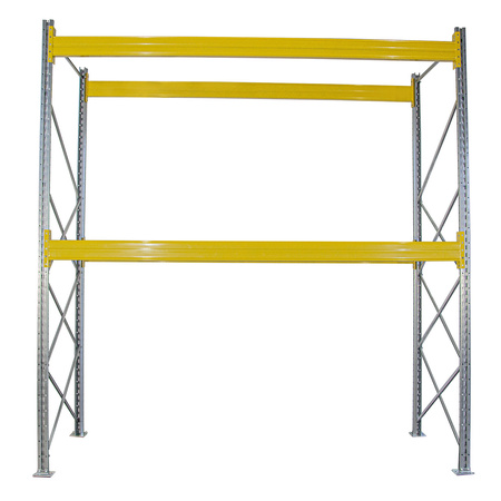Regał paletowy magazynowy cynkowany 270 x 110 x 562 cm 3 x 1000 kg/ poziom VWS02