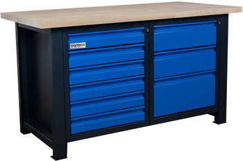Stół garażowy z 9 szufladami MS 1412