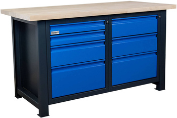 Stół garażowy dla mechanika z szufladami MS 1420