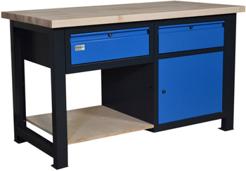 Stół warsztatowy do garażu, do warsztatu dla mechanika MS 1438 VARTECO